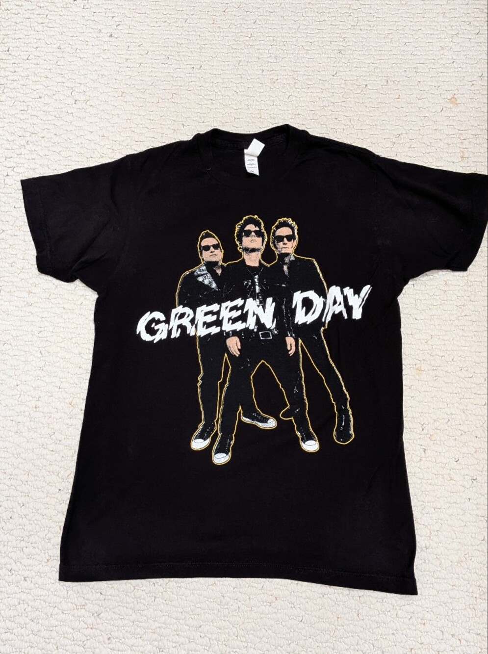 Green Day Black Band Graphic Tee